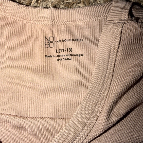 Long Sleeve Ribbed Top - Picture 2 of 2